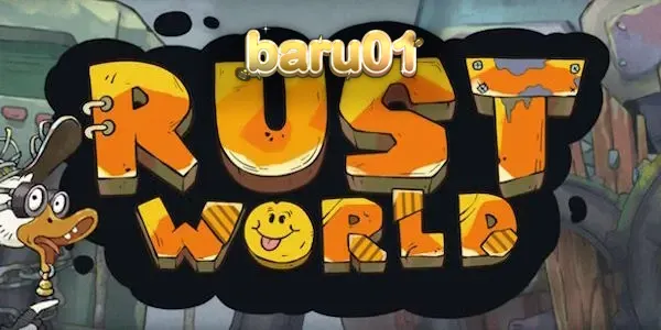 Tampilan visual grid 7x7 pada permainan slot Rust World